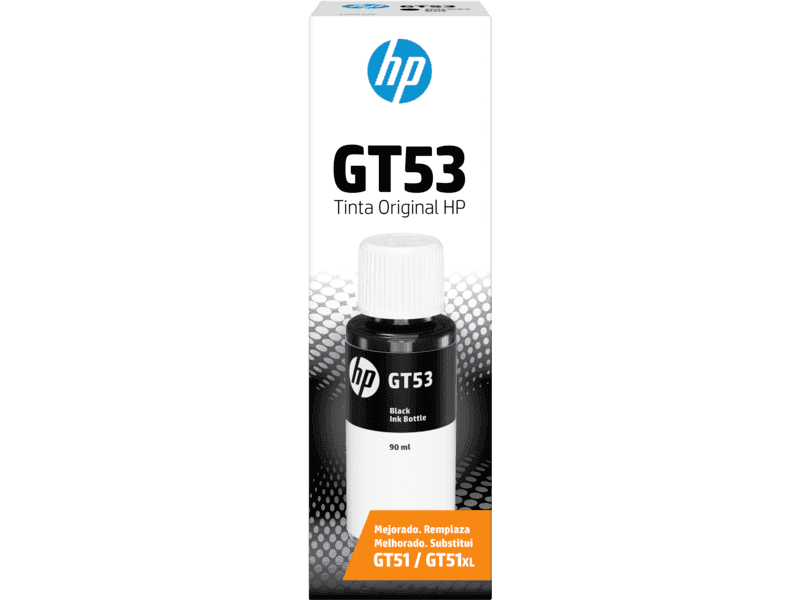 Botella de Tinta HP GT53 Negra Original - Tienda HP.com Perú