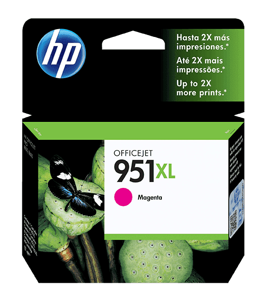 Cartucho de Tinta HP 951XL Magenta Original - Tienda HP.com Perú