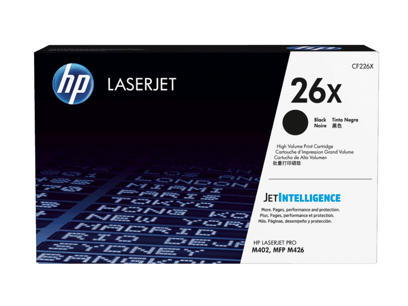 Cartucho de Tóner HP 26X Negro Alto Rendimiento LaserJet Original - Tienda  HP.com Perú