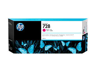 Cartucho de tinta HP DesignJet 728 Magenta de 300 ml - Tienda HP.com Perú