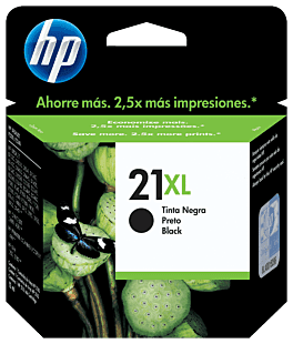 Cartucho de Tinta HP 21XL Negra Original - Tienda HP.com Perú