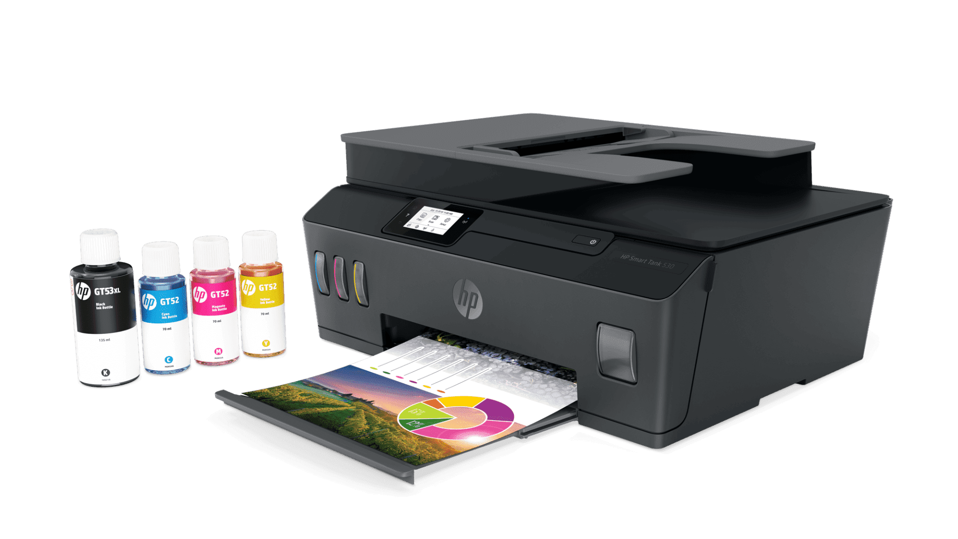 Impresora Multifuncional HP Smart Tank 530 Inalámbrica 2 Impresora Multifuncional HP Smart Tank 530 Inalámbrica (4SB24A)