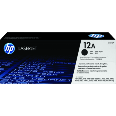 Cartucho de Tóner HP 12A Negro LaserJet Original - Tienda HP.com Perú