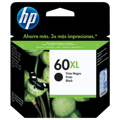 Cartucho de Tinta HP 60XL Negra Original - Tienda HP.com Perú