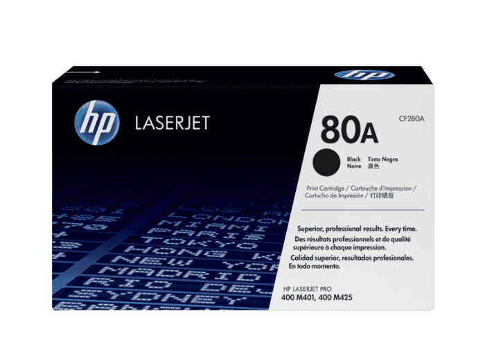 Cartucho de Tóner HP 80A Negro LaserJet Original - Tienda HP.com Perú
