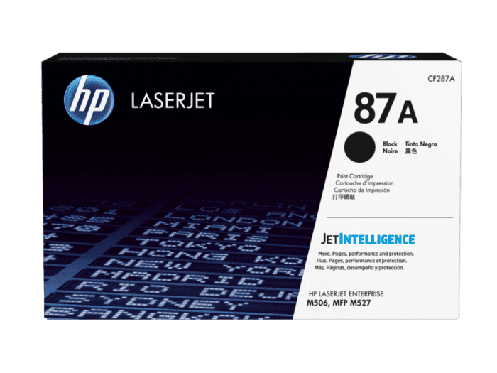 Cartucho de Tóner HP 87A Negro LaserJet Original - Tienda HP.com Perú