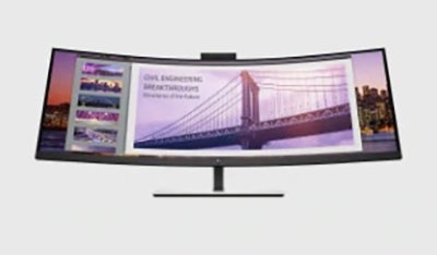 Monitor HP S430c Curved Ultrawide | HP Elite Dragonfly