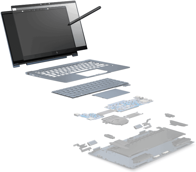 Pantalla y lápiz | HP Elite Dragonfly
